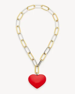 Grande Heart Pendant Necklace