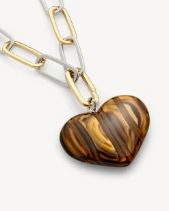 Grande Heart Pendant Necklace