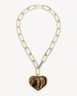 Grande Heart Pendant Necklace