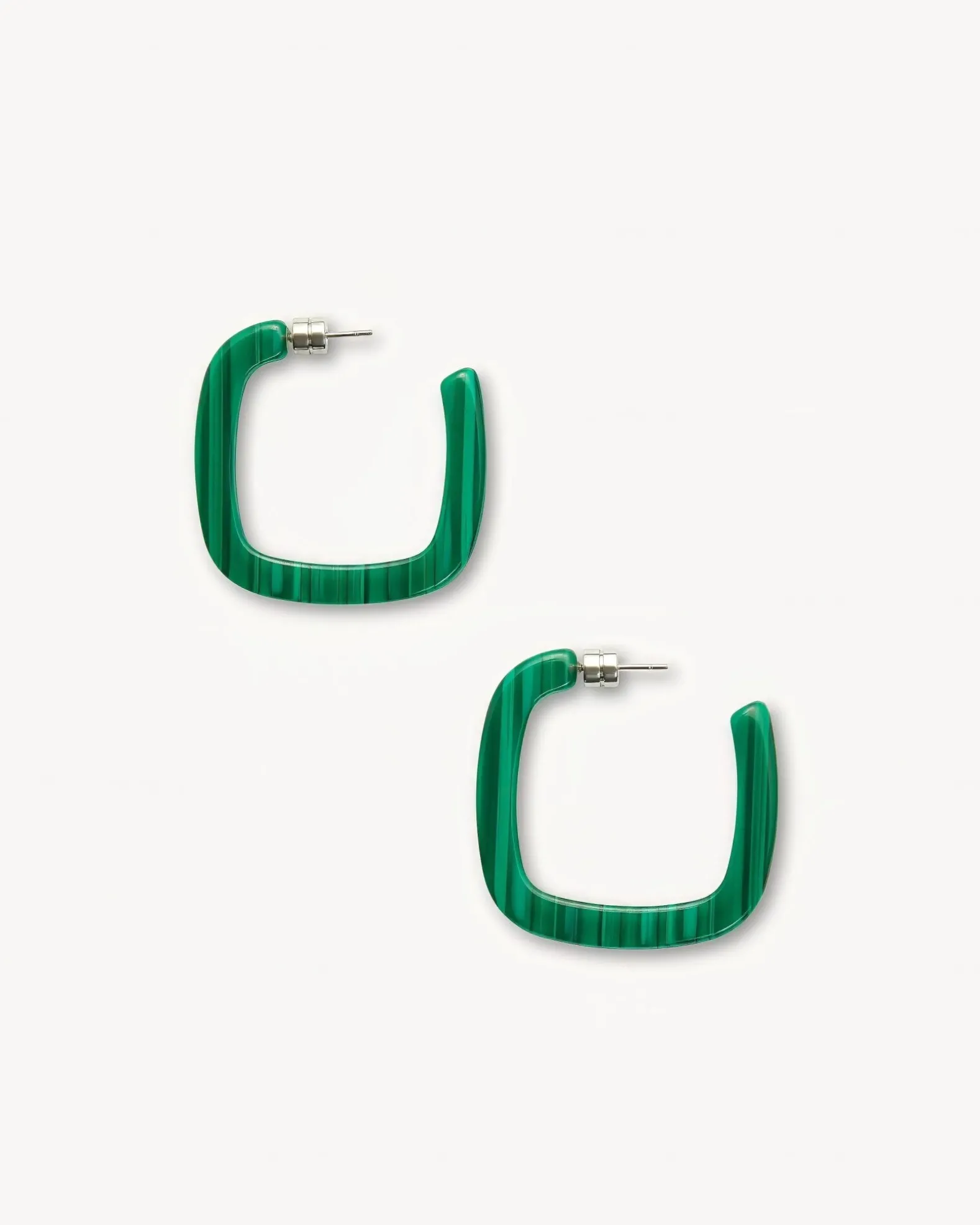 Midi Square Hoops
