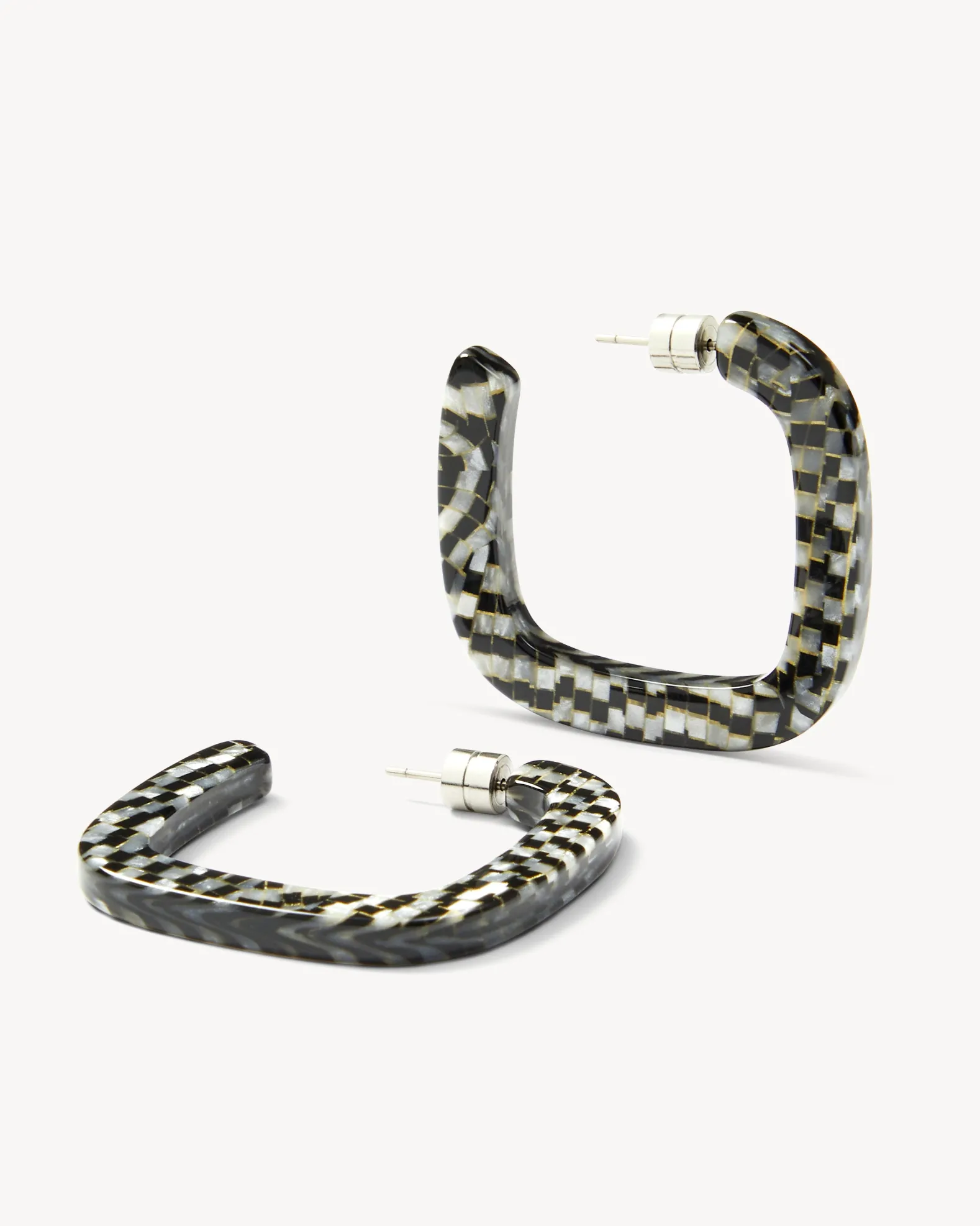 Midi Square Hoops