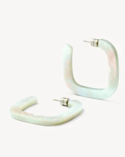 Midi Square Hoops