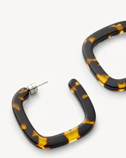 Midi Square Hoops