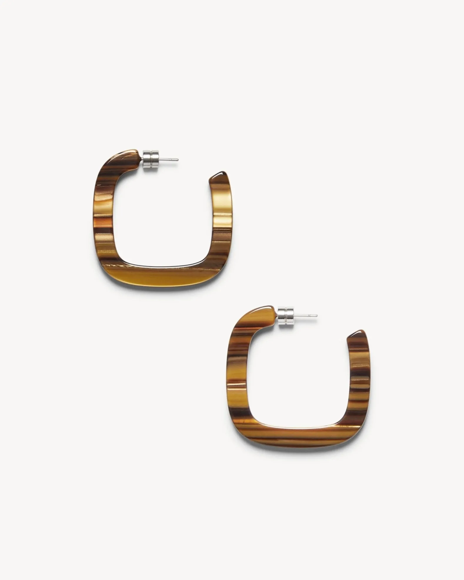 Midi Square Hoops