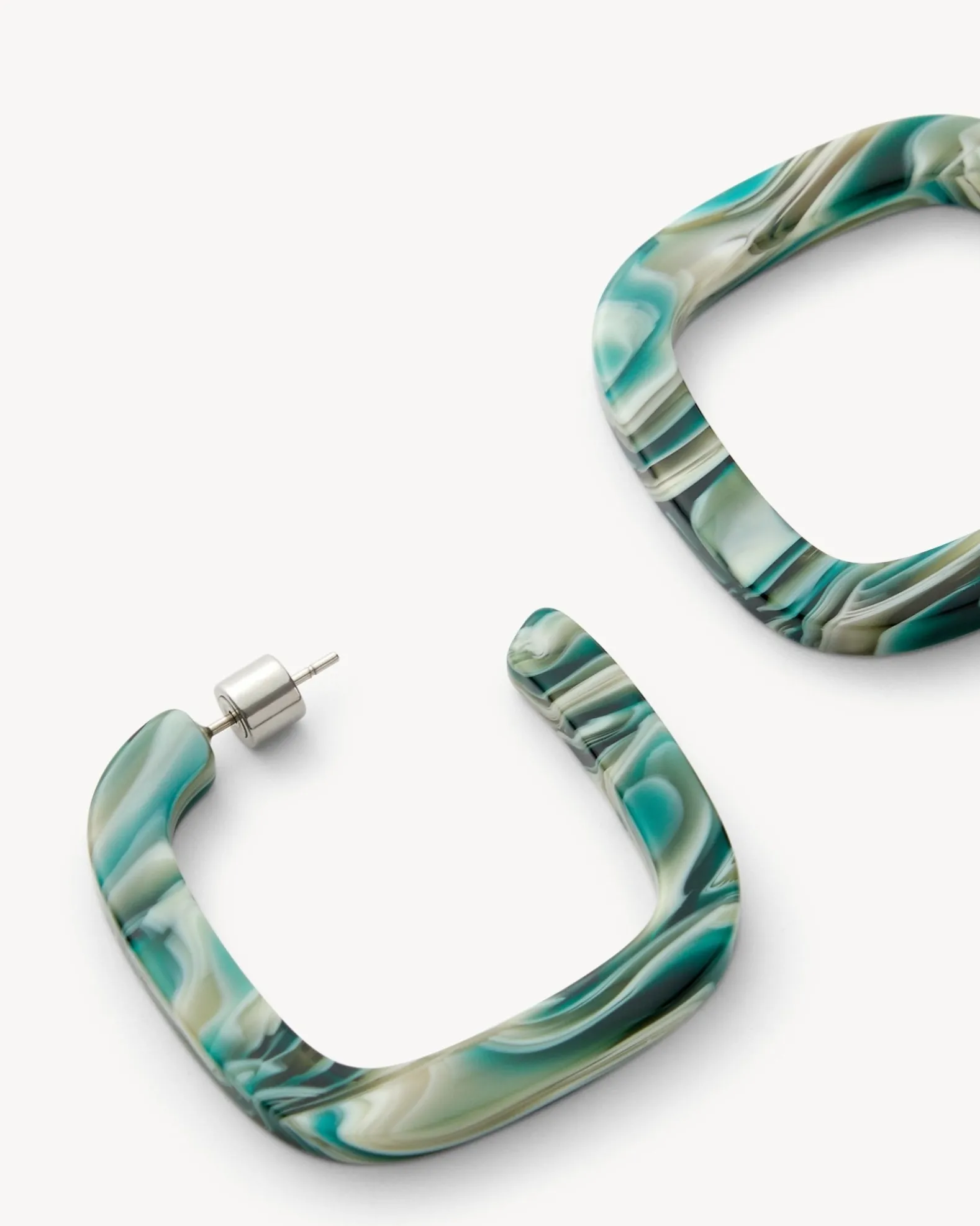Midi Square Hoops