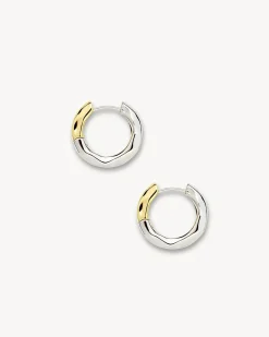 Petite Wavy Hoops